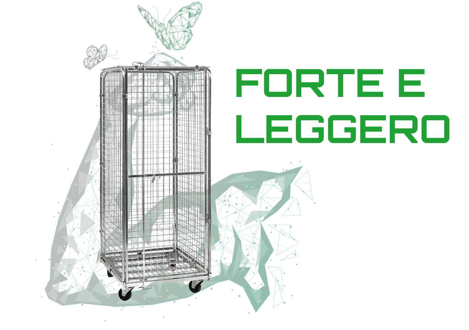Forte e leggero- Roll Container Sicurezza