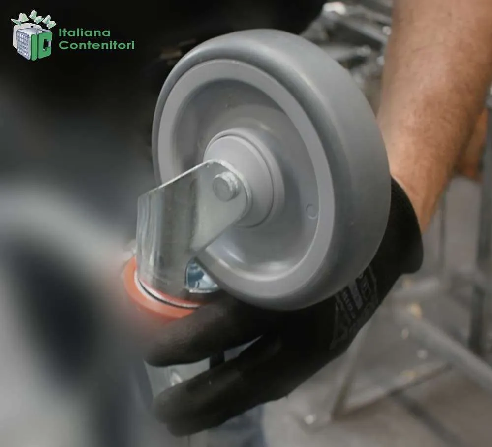Wheels for Roll Container Carts - Standard, Quiet, Durable and Strong. Choose the most suitable wheel kit. Wheels for Roll Container Carts - Standard, Quiet, Durable and Strong. Choose the most suitable wheel kit.