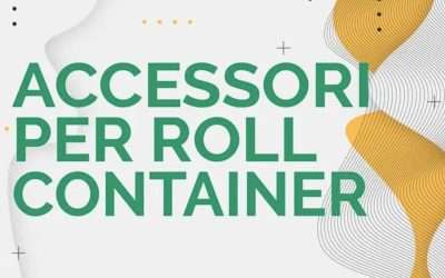 Accessori per Roll Container: ripiani, cinghie, targhe, barre appendiabiti e ruote