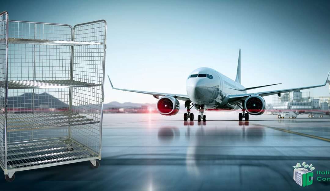 Aeroporti: il ruolo chiave dei Roll Container di Italiana Contenitori