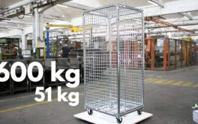 Roll Container Sicurezza: il carrello che rende ogni tentativo di furto inutile (e visibile)